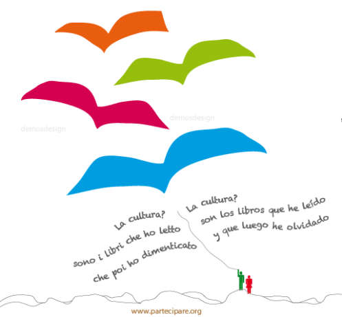  La cultura? sono tutti i libri che ho letto, che poi ho dimenticato